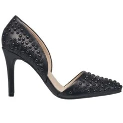 French Connection Women's Pumps High Heels With Studs