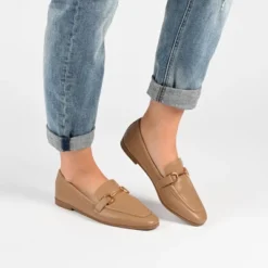 Journee Collection Womens Mizza Tru Comfort Foam Loafer Slip On Square Toe Flats -Noble Heels GUEST 4cc32db1 1a77 4641 8044 af3a8688279f