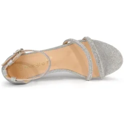 Allegra K Women's Stiletto Kitten Heels Glitter Heel Sandals -Noble Heels GUEST 4d11d5e3 a104 4350 8b6a ee2a54bc3fcc