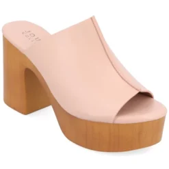 Journee Collection Womens Lorenza Tru Comfort Foam Platform Clog Open Toe Sandals -Noble Heels GUEST 4ddaaffa fdea 4d1c 8d5c be3ce472b4be