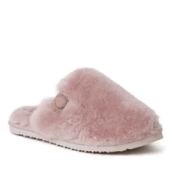 Fireside By Dearfoams Women's Shelly Beach Genuine Shearling Scuff Slippers -Noble Heels GUEST 4f9257c4 4c6b 40b5 a3d1 35e79ffe0f63