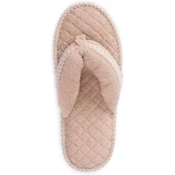 MUK LUKS Women's Darlene Thong Slipper -Noble Heels GUEST 5332d9d6 6b5a 403c a044 36087ded7ec1