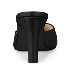 Allegra K Women's Pointed Toe Stiletto Slide Mules Heels -Noble Heels GUEST 5392fdf3 9d63 42d8 a878 de4e20965d4e