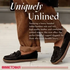 Minnetonka Women's Tie Tread Slip On Shoes -Noble Heels GUEST 54fa04ba c5fe 4698 bba2 d7fabb06d6a4