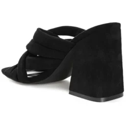 Journee Collection Womens Dorisa Open Square Toe Block Heel Sandals -Noble Heels GUEST 588ed7f6 dc02 4ec1 9ef6 5a7076c27add