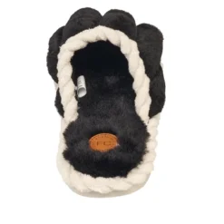 French Connection Women's Fluffy Textured Slippers - Winter House Shoes For Women -Noble Heels GUEST 58e998b2 a89f 4056 a4f0 4237a4e30a12