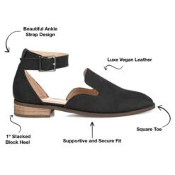 Journee Collection Womens Loreta Buckle Square Toe Loafer Flats 22 Journee Collection Womens Loreta Buckle Square Toe Loafer Flats -Noble Heels GUEST 5ab623d7 a1fa 4be2 a689 6636c88e5b5e