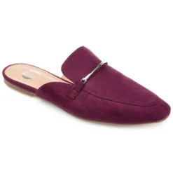 Journee Collection Womens Ameena Slip On Square Toe Mules Flats -Noble Heels GUEST 5dba534e 8aa1 44e9 bd4d abc897e32ef6