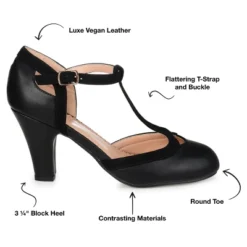 Journee Collection Womens Olina Wide Width Round Toe High Block Heel Pumps 20 Journee Collection Womens Olina Wide Width Round Toe High Block Heel Pumps -Noble Heels GUEST 5e6c21f5 5ccc 48e7 a943 341e45cf7cf3