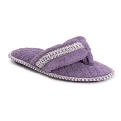 MUK LUKS Women's Darlene Thong Slipper -Noble Heels GUEST 5fa72f46 405c 446d 8cbe fa1e24e4bd53
