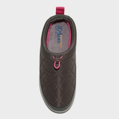 Dluxe By Dearfoams Women's Jenn All Day Slide Slippers - Gray 4 Dluxe By Dearfoams Women's Jenn All Day Slide Slippers - Gray - Image 2