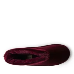 Dearfoams Women's Sara Shiny Velour Bootie Slippers 14 Dearfoams Women's Sara Shiny Velour Bootie Slippers -Noble Heels GUEST 60a62cd6 82d4 44e4 beb2 cd641fbfe8df
