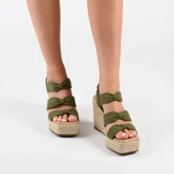 Journee Collection Womens Santorynn Tru Comfort Foam Sling Back Espadrille Platform Wedge Sandals -Noble Heels GUEST 6104d6a0 2c2f 44b2 b099 6b7d8ecd8460