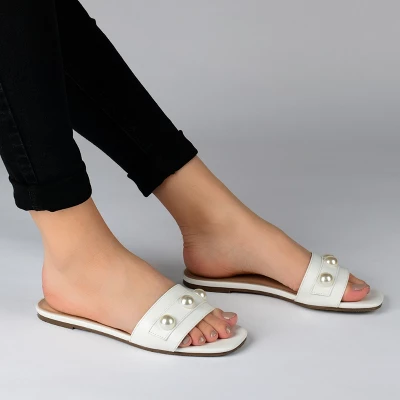 Journee Collection Womens Leonie Slide Flat Sandals 10 Journee Collection Womens Leonie Slide Flat Sandals - Image 8