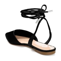 Journee Collection Womens Theia Tru Comfort Foam Tie Up Pointed Toe Ballet Flats -Noble Heels GUEST 62dcf3c4 63ef 44fb ad7e 3a88150903bb