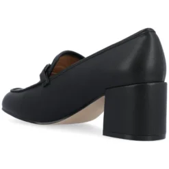 Journee Collection Womens Nysaa Tru Comfort Foam Low Heel Square Toe Pumps -Noble Heels GUEST 64fce46b ec38 40ce 91cd d40188d6399e