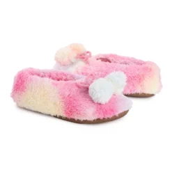 MUK LUKS Women's Tie Dye Ballerina Slipper Sock -Noble Heels GUEST 656c9681 697a 4ee7 910b 0e203033bf75