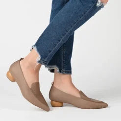 Journee Collection Womens Maggs Loafer Pointed Toe Slip On Flats -Noble Heels GUEST 69855655 3b21 4fea bddd d7f4f61c36ee