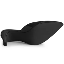 Allegra K Women's Pointed Toe Stiletto Slide Mules Heels -Noble Heels GUEST 6bacab13 3115 4fce 82e2 ad7b2fce65d6