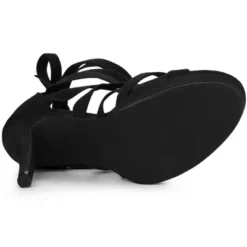 Perphy Strappy Platform Lace Up Stiletto Heels Sandals For Women -Noble Heels GUEST 6d85f533 3502 4abf a4e3 719b5cbe3acc