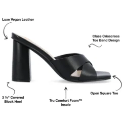 Journee Collection Womens Chazz Tru Comfort Foam Vegan Leather Block Heel Sandals 21 Journee Collection Womens Chazz Tru Comfort Foam Vegan Leather Block Heel Sandals -Noble Heels GUEST 70c5abb5 c736 4e99 8049 cb07dd64d983
