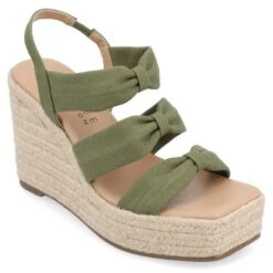 Journee Collection Womens Santorynn Tru Comfort Foam Sling Back Espadrille Platform Wedge Sandals -Noble Heels GUEST 7133efe0 f115 4a65 bf7b 83378eb53dfd