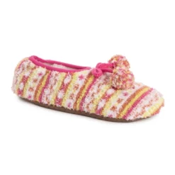 MUK LUKS Women's Terry Ballerina Slipper Sock 14 MUK LUKS Women's Terry Ballerina Slipper Sock -Noble Heels GUEST 727fa8ad 620b 4e8b 81e0 941f7d8c0af1