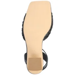 Journee Collection Womens Galinda Tru Comfort Foam Low Block Heel Sandals -Noble Heels GUEST 75ad27ee 17f4 4326 9f32 7303f5bd6497