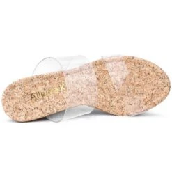 Allegra K Women's Platform Transparent Straps Wedge Heels Sandals -Noble Heels GUEST 76e600c8 3e4a 4e89 94d4 1c1d31766909