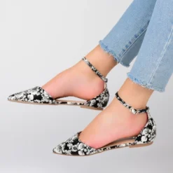 Journee Collection Womens Reba Buckle Pointed Toe Ballet Flats 26 Journee Collection Womens Reba Buckle Pointed Toe Ballet Flats -Noble Heels GUEST 789e7654 4fb4 4332 ae39 7034bf860753