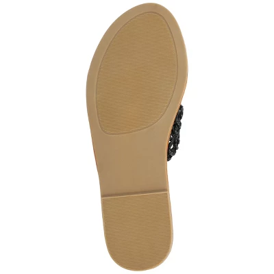 Journee Collection Womens Lissia Tru Comfort Foam Slip On Slide Flat Sandals 6 Journee Collection Womens Lissia Tru Comfort Foam Slip On Slide Flat Sandals - Image 4