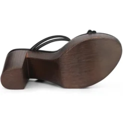 Allegra K Women's Platform Crisscross Strap Chunky Heel Slide Sandals 12 Allegra K Women's Platform Crisscross Strap Chunky Heel Slide Sandals -Noble Heels GUEST 7c804e53 6764 4a1e a253 ba27fbb8e747