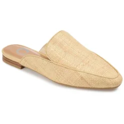 Journee Collection Womens Akza Slip On Square Toe Mules Flats -Noble Heels GUEST 7cd76d60 5102 470a adc0 6412510e41f7