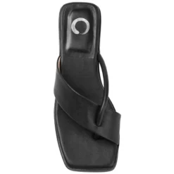 Journee Collection Womens Mina Tru Comfort Foam Flip Flop Low Block Heel Sandals -Noble Heels GUEST 7d2b045e 4bcd 46c5 8824 139f7b7ea47f