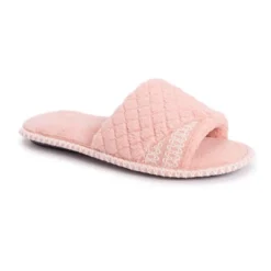 MUK LUKS Women's Sally Open Toe Scuff Slipper 27 MUK LUKS Women's Sally Open Toe Scuff Slipper -Noble Heels GUEST 7eb50be8 2ff3 4115 9395 ac8ea727d45f