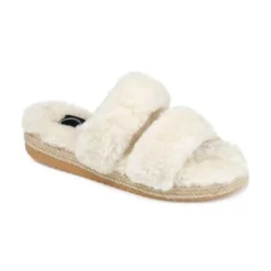 Journee Collection Women's Faux Fur Relaxx Slipper -Noble Heels GUEST 7eec0a93 3626 40e0 8674 4535c35b15e5
