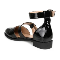 Journee Collection Womens Constance Buckle Round Toe Mary Jane Flats -Noble Heels GUEST 8462a0b9 cb07 4434 87ee 4f84829752aa