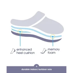 Isotoner Women's Diamond Quilted Microterry Hoodback Slippers - Light Purple -Noble Heels GUEST 847d9d88 9439 4c1c 97e9 dda6a0296031