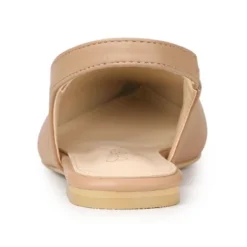 Allegra K Women's Pointed Toe Pumps Slingback Flat Pumps