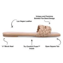 Journee Collection Womens Sawyerr Tru Comfort Foam Dual Braided Band Slide Sandals 21 Journee Collection Womens Sawyerr Tru Comfort Foam Dual Braided Band Slide Sandals -Noble Heels GUEST 86dc48cd f06d 4fba b1fe 306314bf6bac