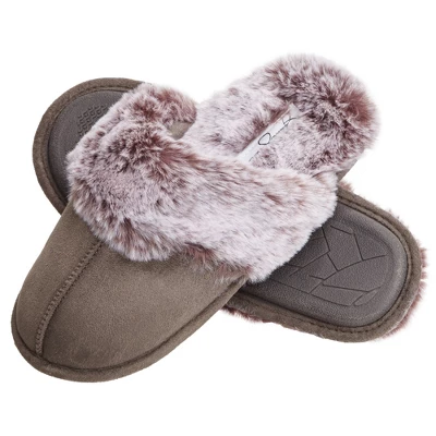 Jessica Simpson Womens Micro-Suede Scuff Slipper 9 Jessica Simpson Womens Micro-Suede Scuff Slipper - Image 7