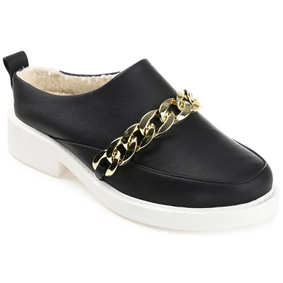 Journee Collection Womens Sheah Mules Round Toe Slip On Flats 11 Journee Collection Womens Sheah Mules Round Toe Slip On Flats - Image 9