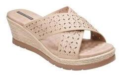 GC Shoes Malia Embellished Cross Strap Comfort Slide Wedge Sandals 15 GC Shoes Malia Embellished Cross Strap Comfort Slide Wedge Sandals -Noble Heels GUEST 8946221d 0ad9 4252 84be bdf92e13620b