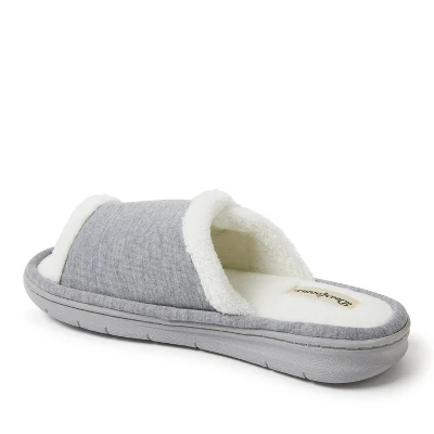 Dearfoams Women's Orla Adjustable Sweatshirt Slide Slippers 5 Dearfoams Women's Orla Adjustable Sweatshirt Slide Slippers - Image 3