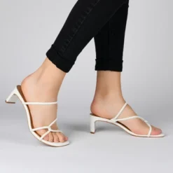 Journee Collection Womens Rianne Open Square Toe Half Block Heel Sandals -Noble Heels GUEST 8d9a3e59 eef5 4c63 b552 56f118e33e94