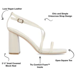 Journee Collection Womens Lenorra Tru Comfort Foam Covered Block Heel Sandals -Noble Heels GUEST 8f376105 32f0 4a3f acfd 8957aa42b0bc