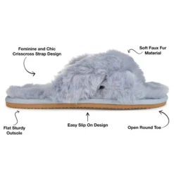 Journee Collection Womens Winkk Comfort Insole Slip On Slide Open Toe Slippers 22 Journee Collection Womens Winkk Comfort Insole Slip On Slide Open Toe Slippers -Noble Heels GUEST 91a676cd 32db 4cb9 aa3e fb902a3f728a