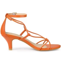 Perphy Strappy Knot Ankle Strap Kitten Heels Sandals For Women -Noble Heels GUEST 92a312d5 f0b6 499c b37b ccce78c6bc43