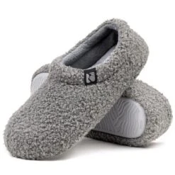 RockDove Women's Teddy Fleece Closed Back Slipper -Noble Heels GUEST 949f543f 16d9 4fee 99b3 a46c01126781