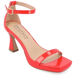 Journee Collection Womens Jeanne Slim Platform Ankle Strap Open Toe Pumps -Noble Heels GUEST 97042c7e e186 460f 9d89 36e5de68b5a7